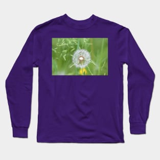 Bright Dandelion flower Scraf Long Sleeve T-Shirt